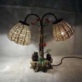 Valentinstag Kreative Einrichtungsgegenstände Geschenke Vintage Boutique Handwerk Blatt Schreibtischlampe Led Licht