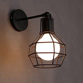 E27 220V 15*23CM 5 15 Wiederherstellung alter Wege ist die alte Straßenlaterne Balkon Flur Schmiedeeisen Topf Wandlampe