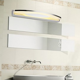 Badezimmerbeleuchtung LED Moderne zeitgenössische Metall Wandleuchte 17W 80cm lang