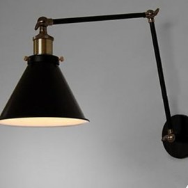 Industrielle Nostalgie Persönlichkeit Loft Schwarz Regenschirm Abschnitt Doppel Wand Lampe