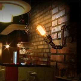 American Village Loft Industrielle Wandleuchte im Edison Stil Vintage Stil Retro Wasserrohrlampe Wandleuchte – FJ DB2 013A0