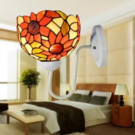 20CM Sonnenblume klassische Luxus Villa Clubhaus Wand Lampe Dekoration Kunst Led leuchten