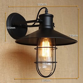 Amerikanischer Landhausstil Flur Bar Dekoration des Kopfteils eines Bettes Wandlampe