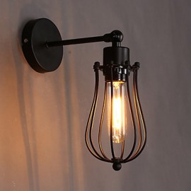 E27 220V 12*23CM 5 15 Kreative Persönlichkeit Dekorative Schmiedeeisen Retro Grapefruit Wand Lampe LED