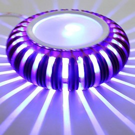 LED Mini Stil Glühbirne enthalten Wandfluter moderne zeitgenössische LED integrierte Metall