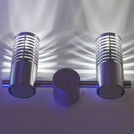 2W Moderne Led Wandleuchte mit Streulicht 2 Zylinder Barriere Schicht Strahl von Licht