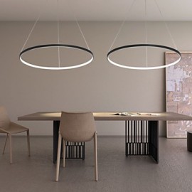 30W Pendelleuchte Modernes Design LED Ring 220V~240 100~120V Speziell für Büro Showroom Wohnzimmer