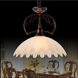 Retro Handgemalte Kunst Pendelleuchte Beleuchtung Lampe Balkonbeleuchtung