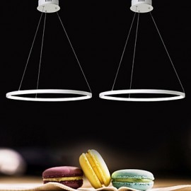 40W Pendelleuchte Modernes Design Hochwertiger LED Ring Passend für Showroom Wohnzimmer Esszimmer Arbeitszimmer Büro