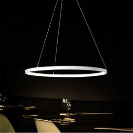 20W Pendelleuchte Modernes Design Hochwertiger LED Ring Passend für Showroom Wohnzimmer Esszimmer Arbeitszimmer Büro