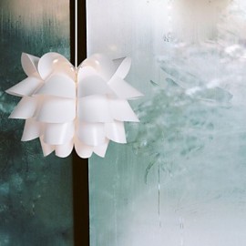 30cm Zeitgenössische und vertraglich Die Nordic Idee Weiß Lotus Droplight Lampe LED