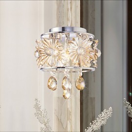 Moderne klare Kugel Glanz Kristall Kronleuchter Deckenleuchte Home Decor Suspension Pendelleuchte Leuchte Licht