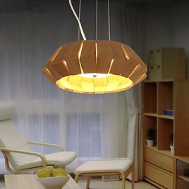 Kronleuchter LED Glühbirne enthalten Landhaus Wohnzimmer Schlafzimmer Esszimmer Arbeitszimmer Büro Kinderzimmer Spielzimmer Holz Bambus