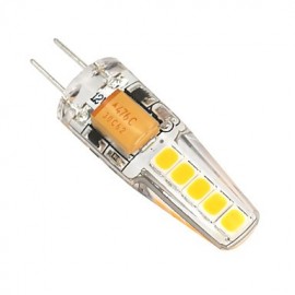 2W G4 LED Zweistiftlampen T 10 SMD 2835 200 230 lm Warmweiß Kaltweiß Dimmbar AC DC 12 V 1 Stk