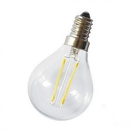 2W E14 LED Filament Glühbirnen G45 2 COB 220 lm Warmweiß Dekorativ V