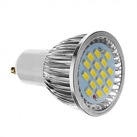 6W GU10 LED Strahler 16 SMD 5730 640lm Kaltweiß V