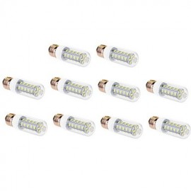 9W E26 E27 LED Maiskolben T 36 SMD 5630 760 lm Warmweiß Kaltweiß V 10 Stk