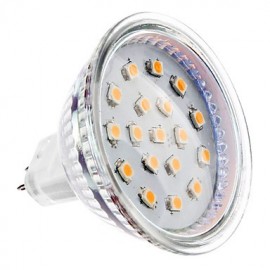 4W GU5.3(MR16) LED Strahler MR16 15 SMD 2835 300lm Warmweiß DC 12V