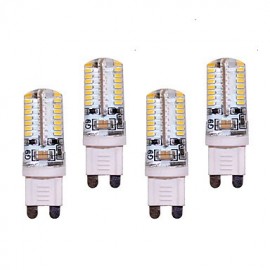 7W G9 LED Zweistiftlampen T 64 SMD 3014 550 lm Warmweiß Kaltweiß Dekorativ V 4 Stk