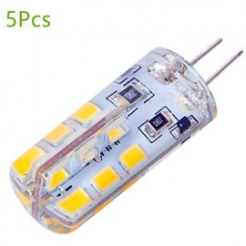 Stücke G4 4 W 24 SMD 2835 400 LM Warmweiß Kaltweiß T Dekorative Bi pin Lichter AC 10 14 V