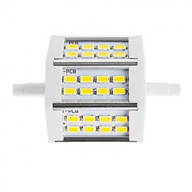 10W R7S LED Flutlichtröhre 24 SMD 5730 880 lm Warmweiß Kaltweiß Dekorativ AC85 265 V 1 Stk