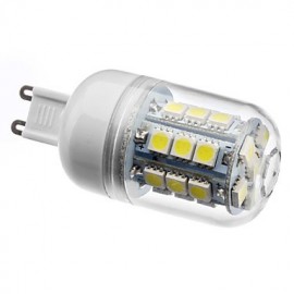 G9 E14 E27 3W 27x5050SMD 210LM Natürliches kaltes warmes weißes Licht LED Maisbirne (220 240V)