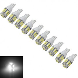 10 Stück T10 3 W 10 x 7020 SMD 210 LM 6000–6500 K Kaltweiß LED Autolicht (DC 12 V)