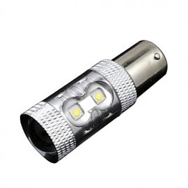 1156 (P21W Ba15s) 50 W 10 x CREE Kaltweiß 3100 LM 6500 K für Autobremslicht (AC DC12V 24)