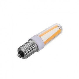 Marsing E14 dimmbare 4W 300lm 4 COB LED Glühlampe mit warmem kaltem weißem Licht (AC220V)