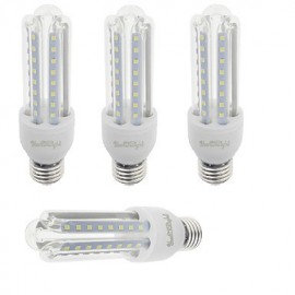 Stück E27 9 W 750 lm Warmweiß Weißlicht 48 SMD 2835 LED Maislampen (AC 85 265 V)