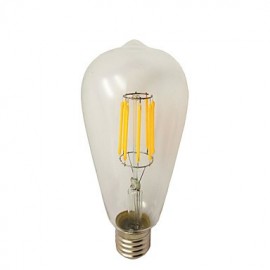 8W E26 E27 LED Filament Birnen ST64 8 COB 780 lm Warmweiß Dimmbar V 1 Stk