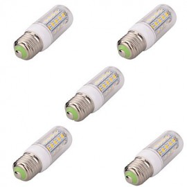 Stück 36LED E27 LED Maislichter 5730 LED Kalt Warmweiß Lichter Lampe Birne (AC220 240V)