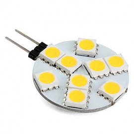 G4 2W 9 SMD 5050 100 LM Warmweiß LED Bi Pin Lichter V