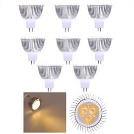 10 Stück 3 W MR16 350 lm Warm Kaltweiß LED Spotlichter (12 V)