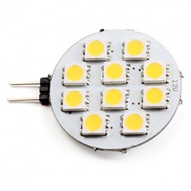 1 5W G4 LED Strahler 10 SMD 5050 90lm Warmweiß DC 12V