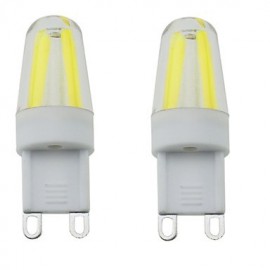 STÜCKE G9 4LED COB 3W 300 350LM Warmweiß Kaltweiß Naturweiß Dimmbar Dekorativ