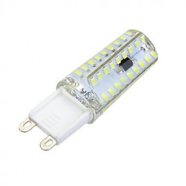 G9 dimmbare Silikon Glühbirne 7 W 700 lm 3500 K 6500 K 72 x SMD 3014 LED warmweiß kaltweiß (AC 220–240 V)