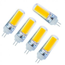 Pack 5 stücke COB LED glühbirne Epistar Chip 3W AC 220V Hohe Helligkeit