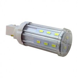 STÜCKE G24 6 Watt 20 SMD 5730 100LM LM Warmweiß Naturweiß T Dekorative Maisbirnen AC85 265V