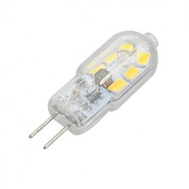 G4 PC Abdeckung 3 W 200 lm 3500 K 6500 K 12 x SMD 2835 LED warmweiß kaltweiß Glühbirne (AC DC 12 V)