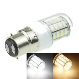 B22 7W 40x5630SMD 1600LM 3500K 6000K Warmweiß Kaltweiß Dekorative Maisbirnen AC220 240V