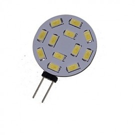 G4 GZ4 MR11 6W 12x5730 5630SMD LED 450LM 3500K 6000K Warmweiß Kaltweiß LED Spotlichter Glühbirne DC AC 9 36V