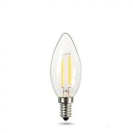 E14 220 240V 2W 150 220Lm 2700k Warmweiß C35 Pull Tail Tip Glühbirne Led Kerze Lampe Edison Retro