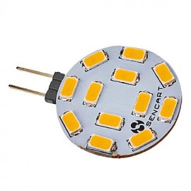 G4 4 5W 12 SMD 5730 300 320LM Warmweiß LED Strahler V