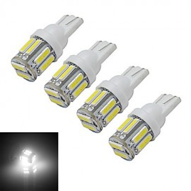 Stück T10 3 W 10 x 7020 SMD 210 LM 6000–6500 K Kaltweiß LED Autolicht (DC 12 V)