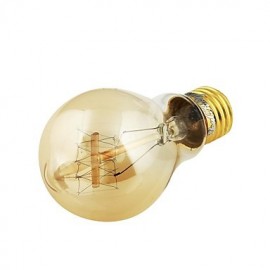 E27 40 W 400 lm Warmweiße Glühlampe mit Wolfram Edison Glühfaden (AC220 V) (AC100 130 V)