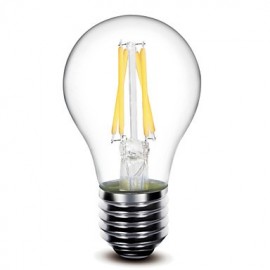 Stück E26 E27 4 W 4 COB 400 LM Warmweiß LED Filament Lampen V