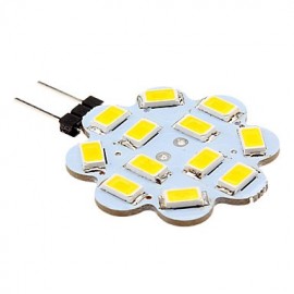 3W G4 LED Bi Pin Lampen 12 SMD 5630 270 lm Warmweiß Kaltweiß DC 12 V 10 Stk