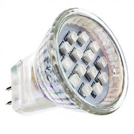 1W GU4(MR11) LED Strahler MR11 14 SMD 3528 lm Rot V