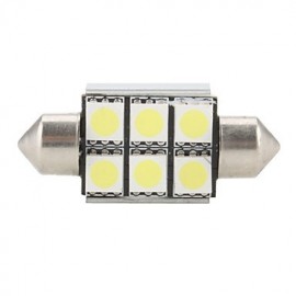 36mm 6 SMD Superweiß 5500K LED Glühbirne